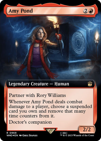 Amy Pond (Extended Art) (Surge Foil) [Doctor Who]