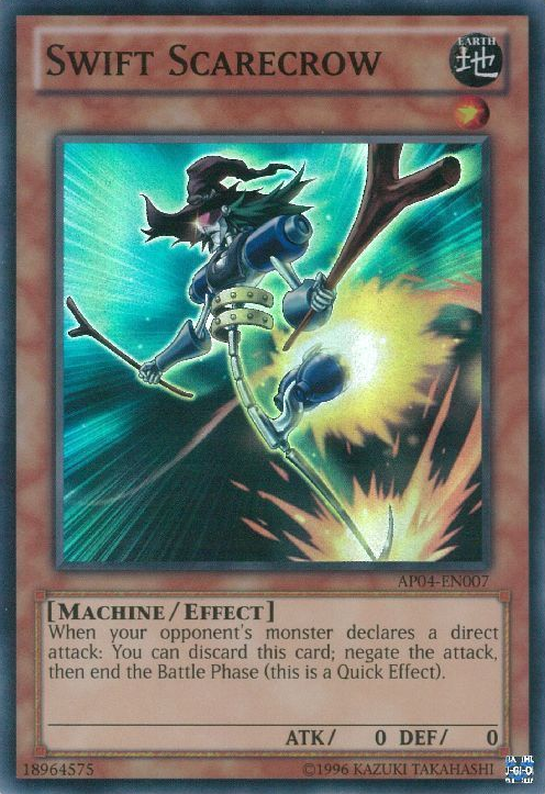yugioh scarecrow trap card Scrap-Iron - 5D's Starter Deck negate the attack Scrap-Iron Scarecrow - 5DS2-EN038 -