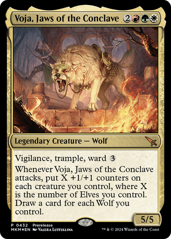 Voja, Jaws of the Conclave [Murders at Karlov Manor Prerelease Promos]