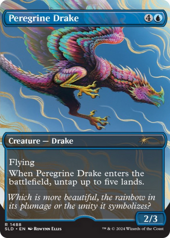 Peregrine Drake (Rainbow Foil) [Secret Lair Drop Series]