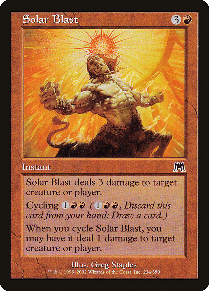 Solar Blast [Onslaught]