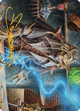 Renari, Merchant of Marvels Art Card (Gold-Stamped Signature) [Commander Legends: Battle for Baldur's Gate Art Series]