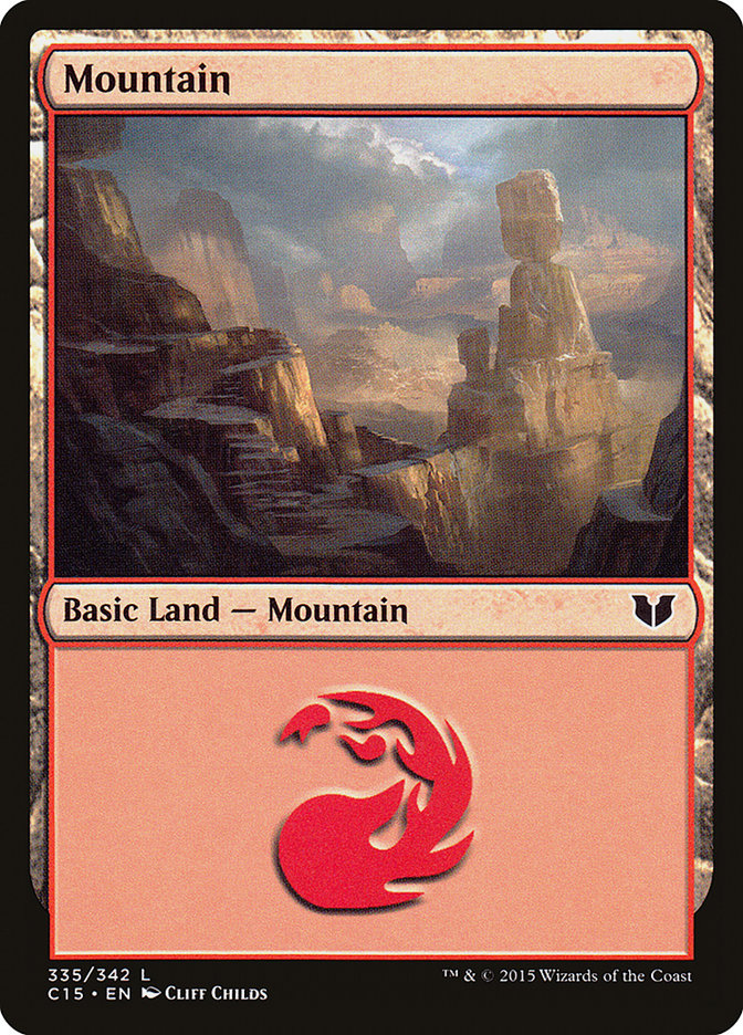 Mountain (335) [Commander 2015]
