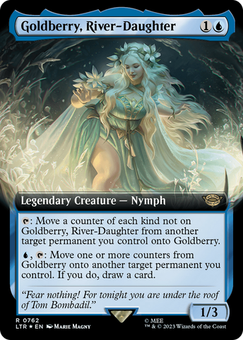 Goldberry, River-Daughter (Extended Art) (Surge Foil) [The Lord of the Rings: Tales of Middle-Earth]