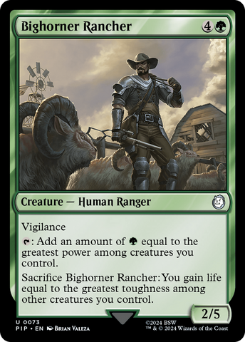 Bighorner Rancher [Fallout]