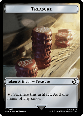 Junk // Treasure Double-Sided Token [Fallout Tokens]