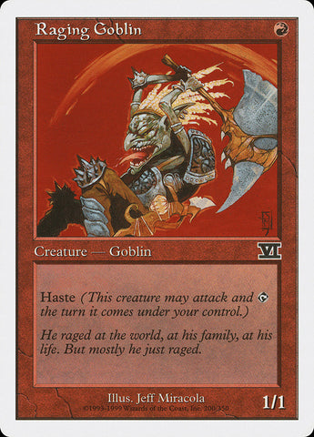 Raging Goblin [Classic Sixth Edition]