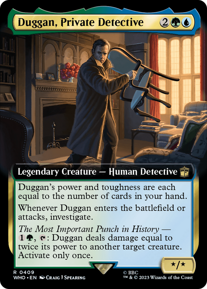 Duggan, Private Detective (Extended Art) [Doctor Who]