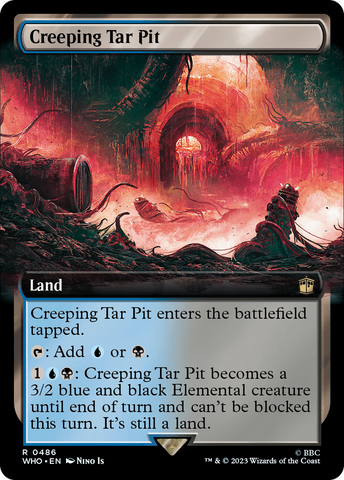 Creeping Tar Pit (Extended Art) [Doctor Who]