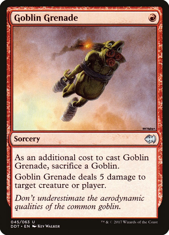 Goblin Grenade [Duel Decks: Merfolk vs. Goblins]