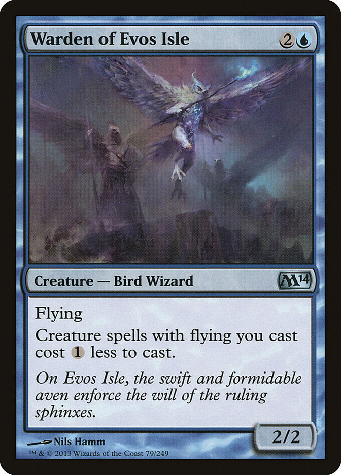 Warden of Evos Isle [Magic 2014]