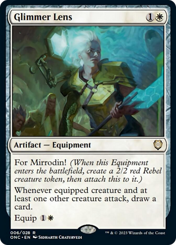 Glimmer Lens [Phyrexia: All Will Be One Commander]