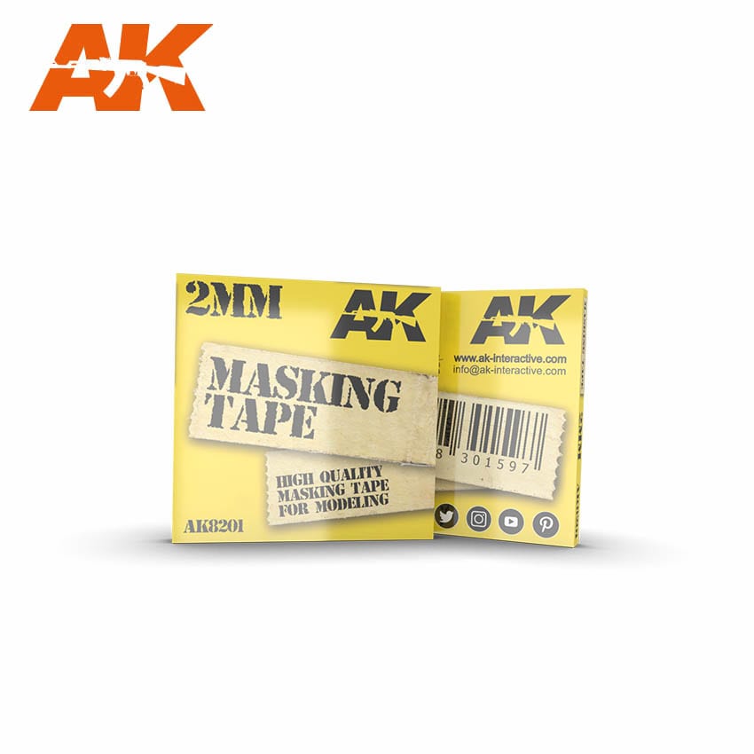 MASKING TAPE: 2MM