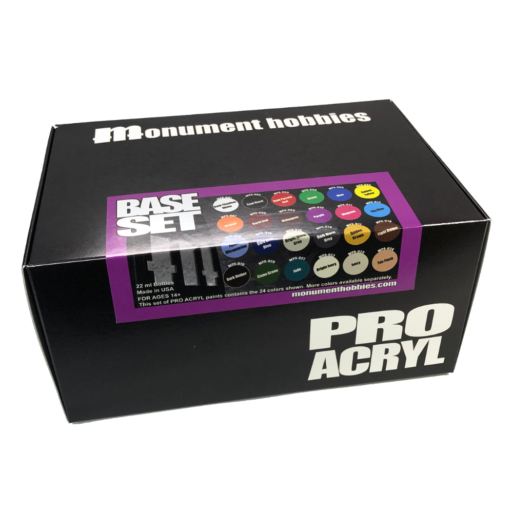 Pro Acryl Base Set – 24 Colors