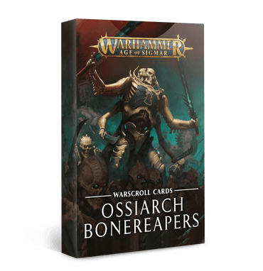 Osiarch Bonereapers: Warscroll cards-Warhammer AOS-Multizone: Comics And Games
