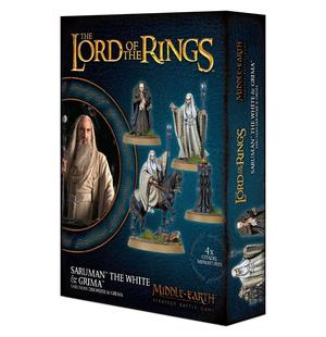 Saruman the white and grima