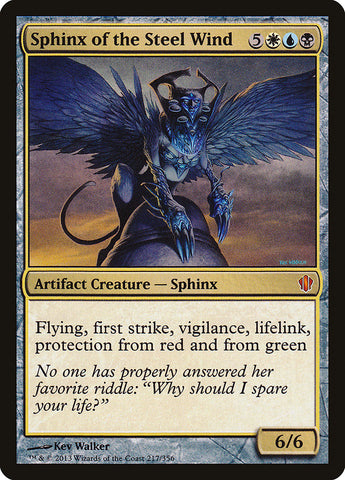 Sphinx of the Steel Wind [Commander 2013]