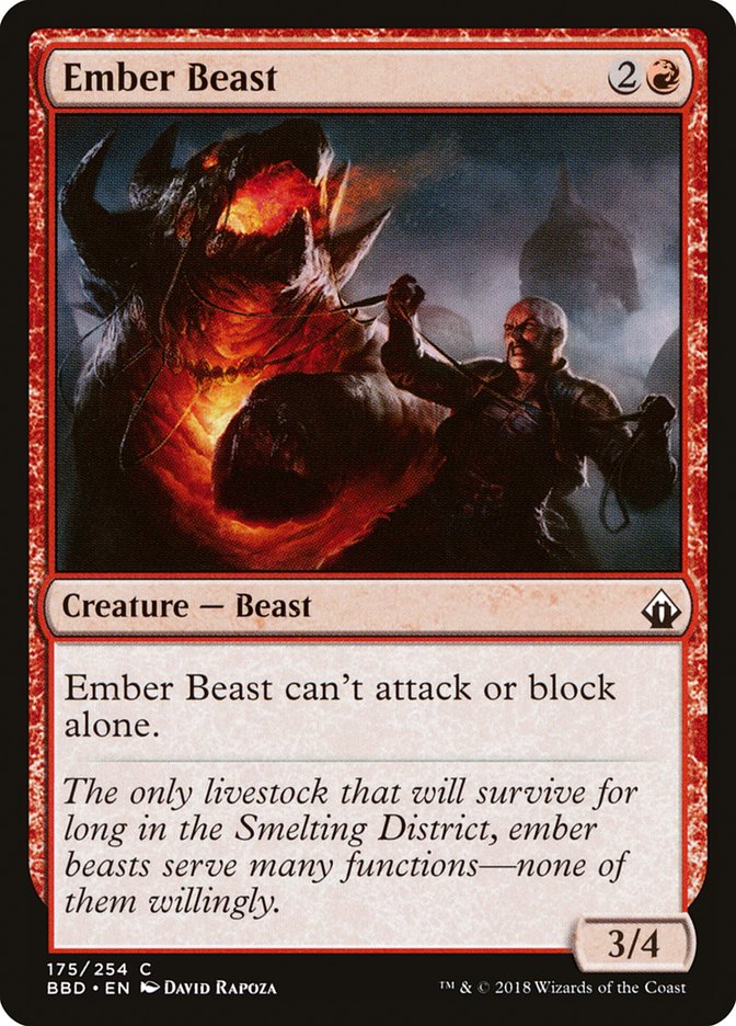 Ember Beast [Battlebond]