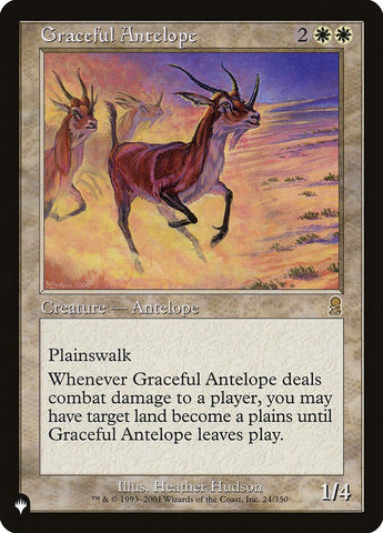 Graceful Antelope [The List]