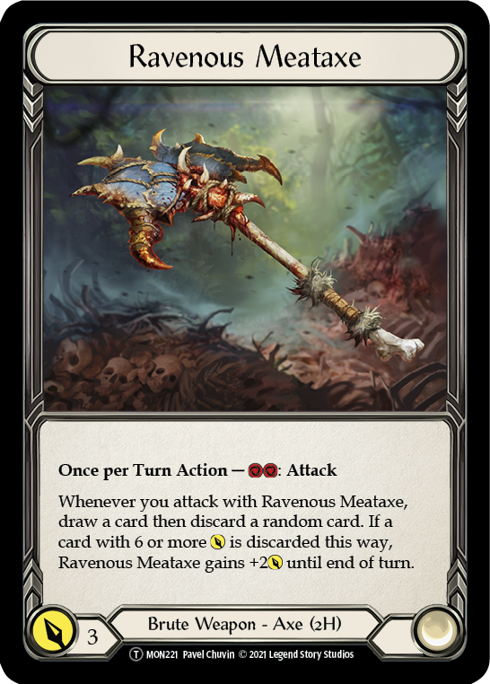 Ravenous Meataxe [U-MON221] Unlimited Normal