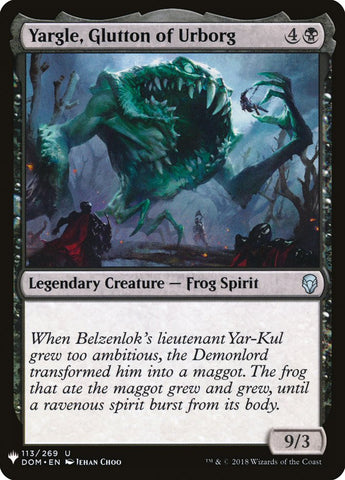 Yargle, Glutton of Urborg [Mystery Booster]