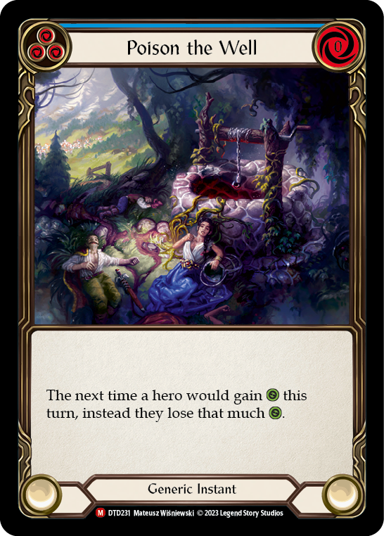 Poison the Well [DTD231] (Dusk Till Dawn) Rainbow Foil