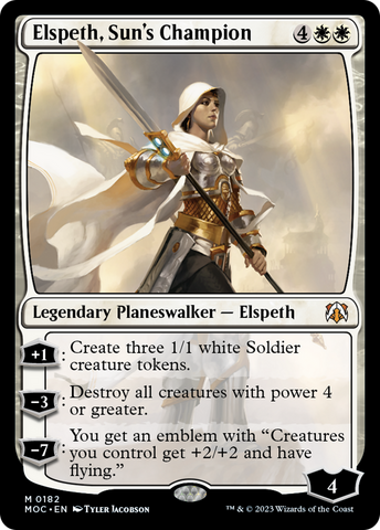 Elspeth, Sun's Champion [March of the Machine Commander]