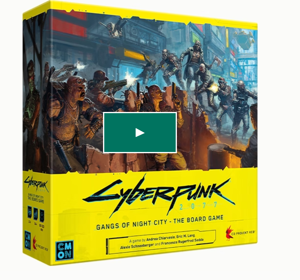 Cyberpunk 2077: Gangs of Night City - The Board Game