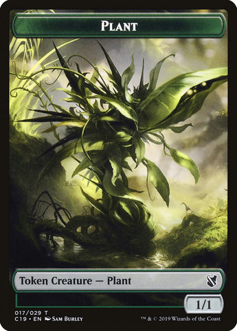 Plant Token [Commander 2019 Tokens]