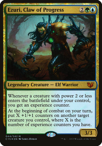 Ezuri, Claw of Progress (Oversized) [Commander 2015 Oversized]