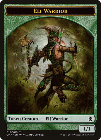 Elf Warrior Token [Commander Anthology Tokens]
