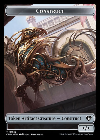 Servo // Construct (0042) Double-Sided Token [Commander Masters Tokens]