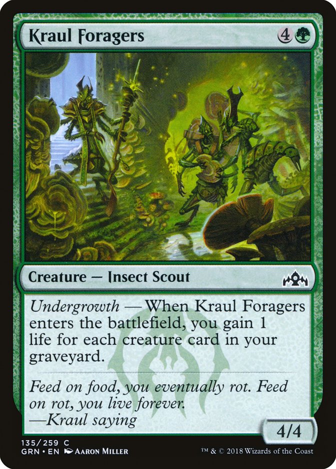 Kraul Foragers [Guilds of Ravnica]