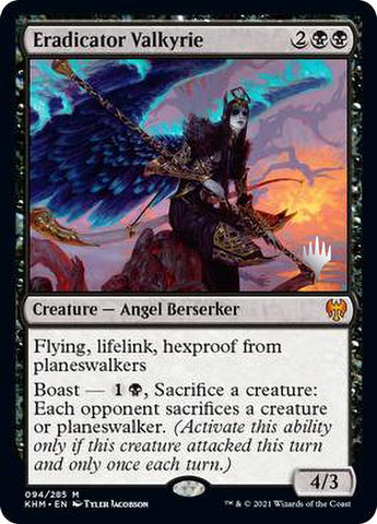 Eradicator Valkyrie (Promo Pack) [Kaldheim Promos]