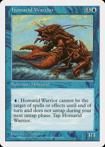 Homarid Warrior [Fifth Edition]
