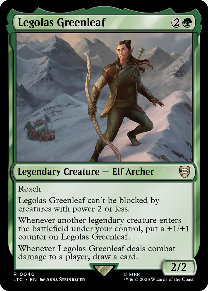 Legolas Greenleaf [The Lord of the Rings: Tales of Middle-Earth Commander]