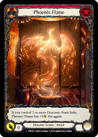 Phoenix Flame (Marvel) [UPR101] (Uprising)  Cold Foil