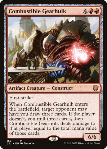 Combustible Gearhulk [Commander 2021]