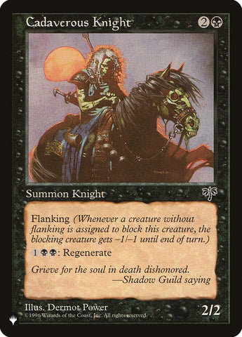 Cadaverous Knight [The List]