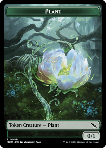 Detective // Plant Double-Sided Token [Murders at Karlov Manor Tokens]