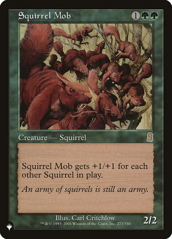 Squirrel Mob [The List]
