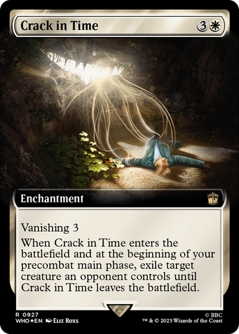 Crack in Time (Extended Art) (Surge Foil) [Doctor Who]