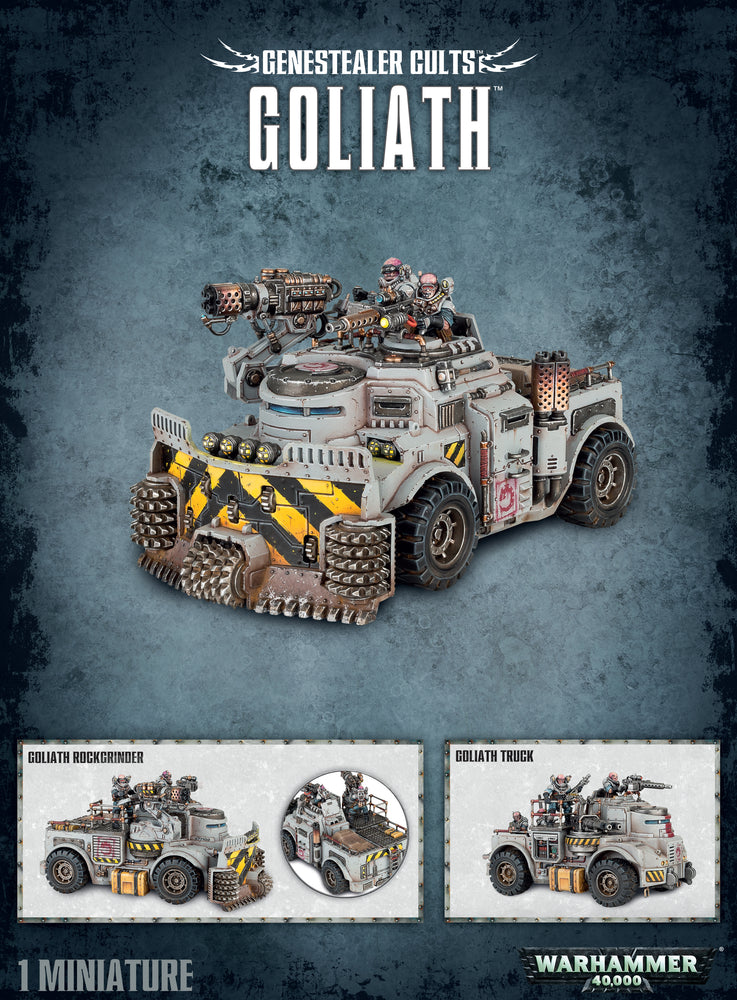 Genestealer Cults: Goliath Rockgrinder / Goliath Truck