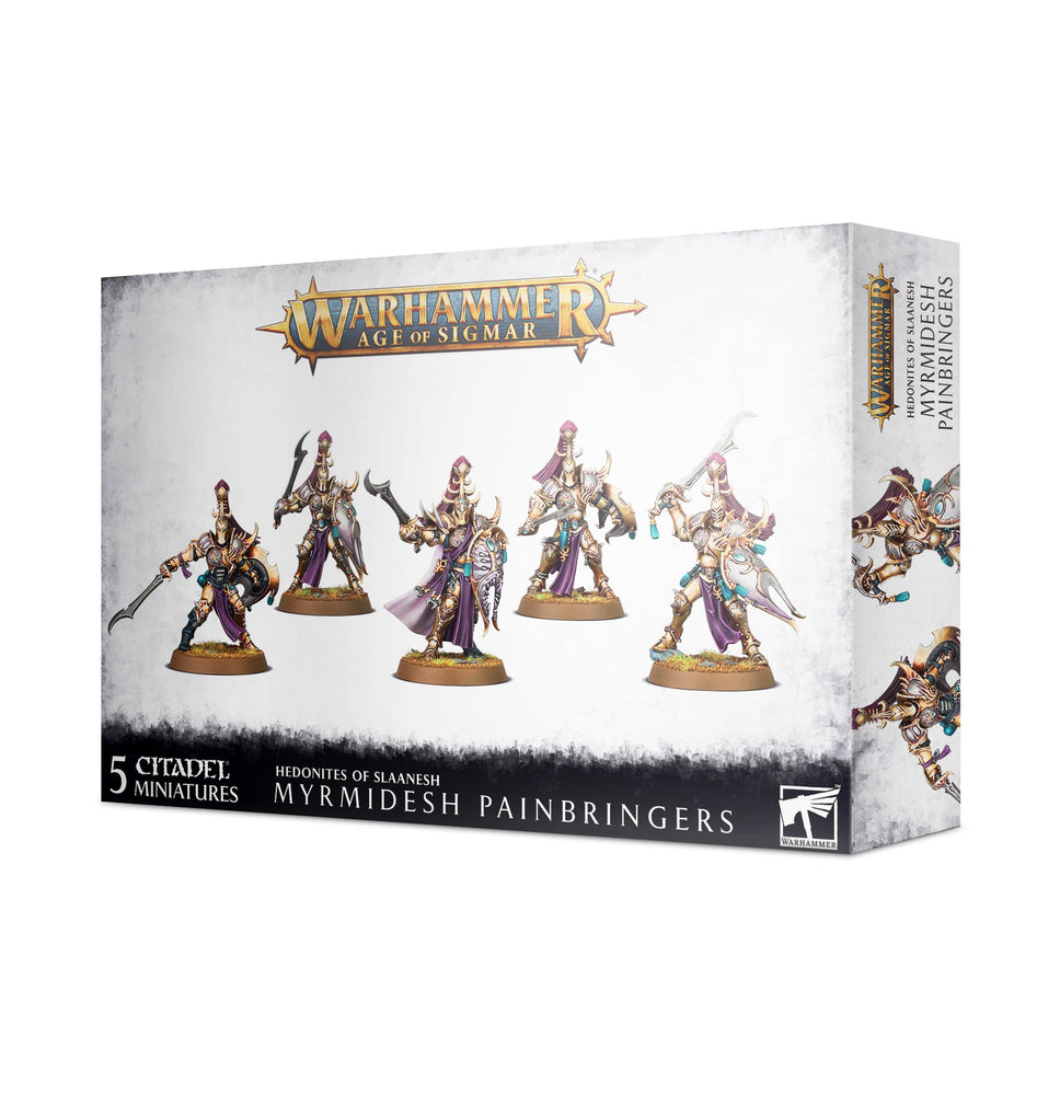 Hedonites of Slaanesh: Myrmidesh Painbringers / Symbaresh Twinsouls