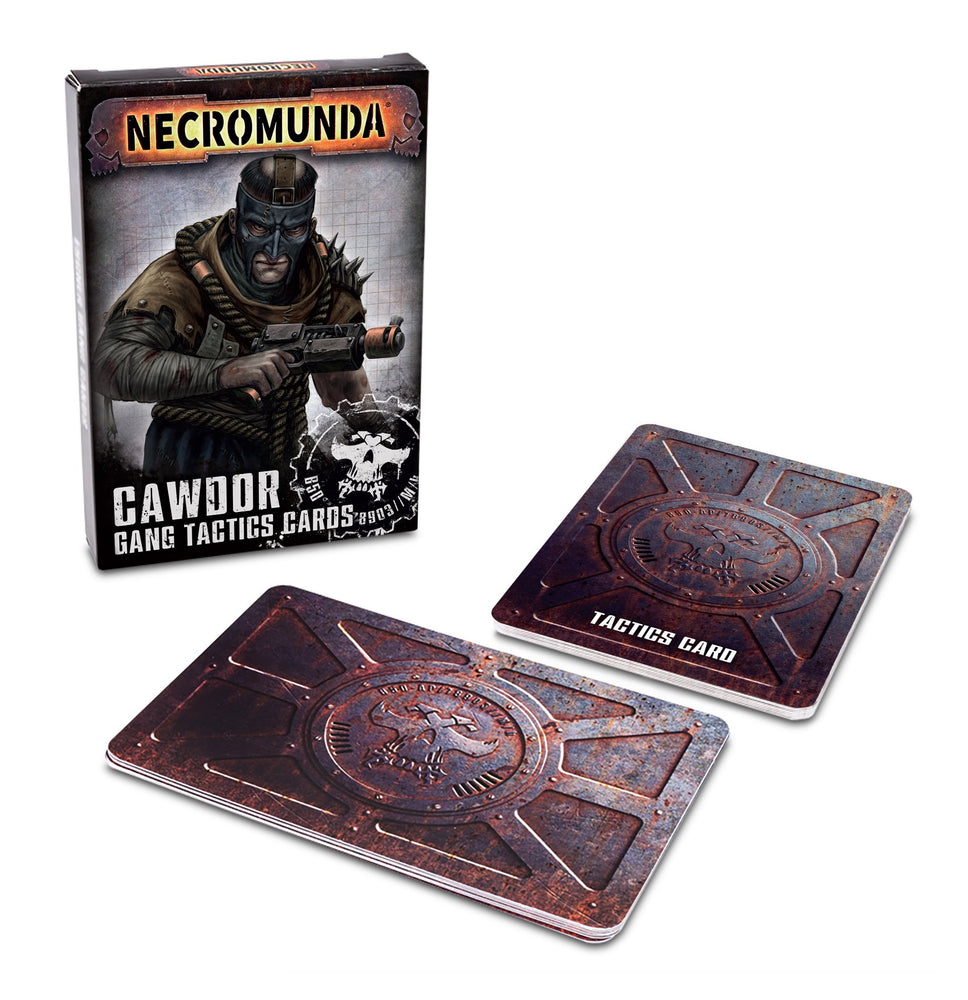 NECROMUNDA: CAWDOR GANG TACTICS CARDS