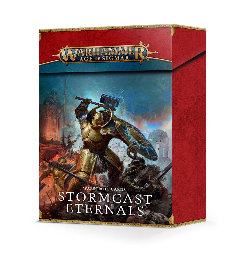 WARSCROLL CARDS: STORMCAST ETERNALS ENG