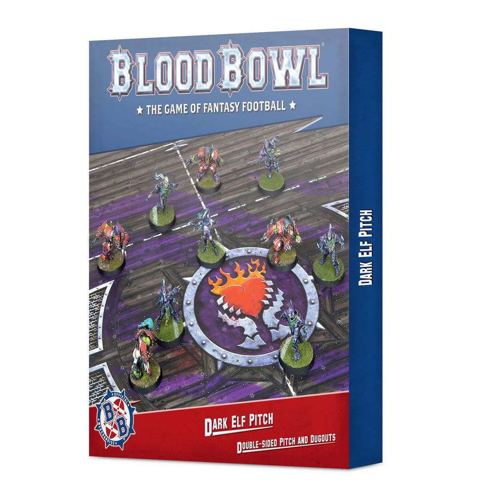 BLOOD BOWL: DARK ELF PITCH & DUGOUTS