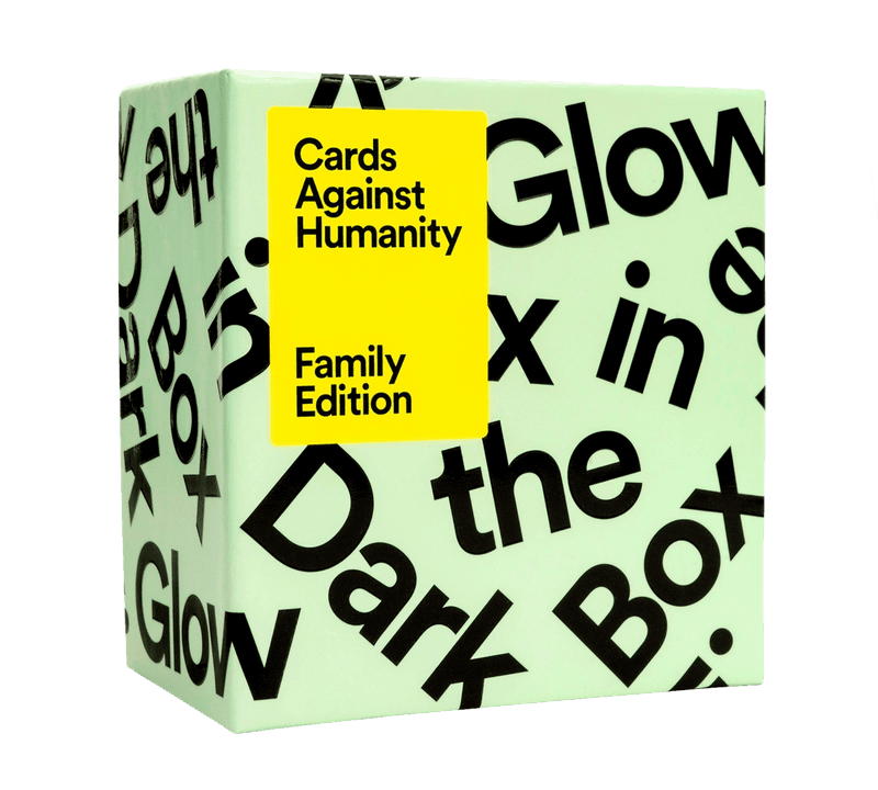 Cards Against Humanity: Family Edition Glow in the Dark Box